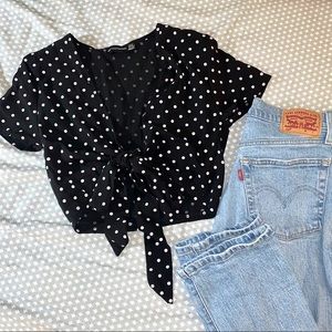 Pretty Little Thing Tie Top